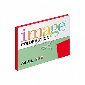 Image Coloraction papír A4/ 80g./100listů Chile-červená jahoda
