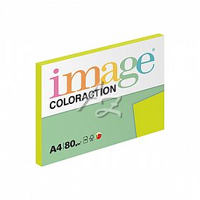 Image Coloraction papír A4/ 80g./100listů Rio-zelená reflexní