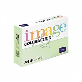 Image Coloraction papír A4/ 80g./500listů Jungle-zelená světlá pastelová