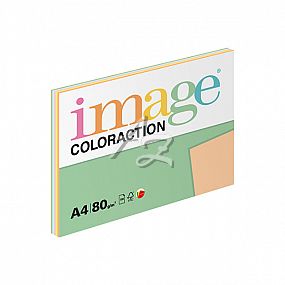 Image Coloraction papír A4/ 80g./100listů - Mix Pastelový 5x20ks