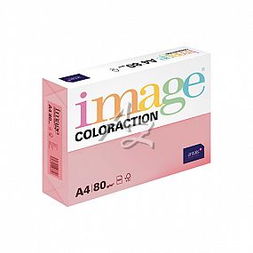 Image Coloraction papír A4/ 80g./500listů Coral-starorůžová